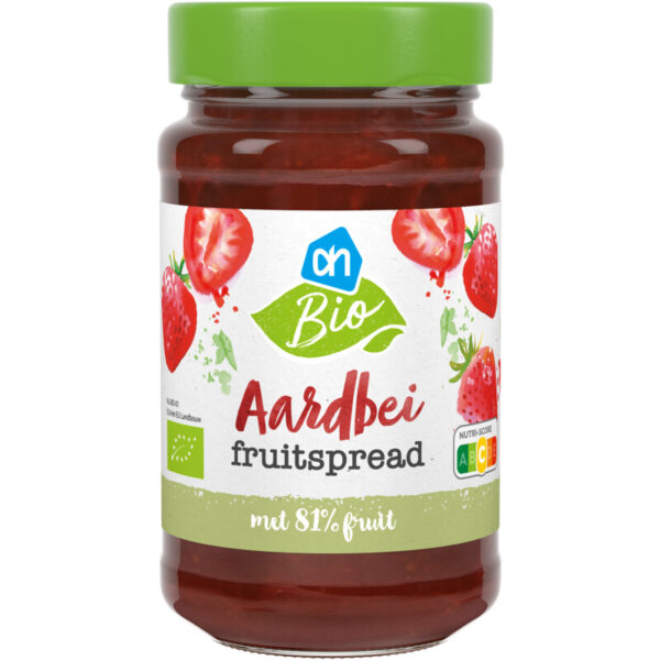 AH Biologisch Aardbei Fruitspread - Albert Heijn