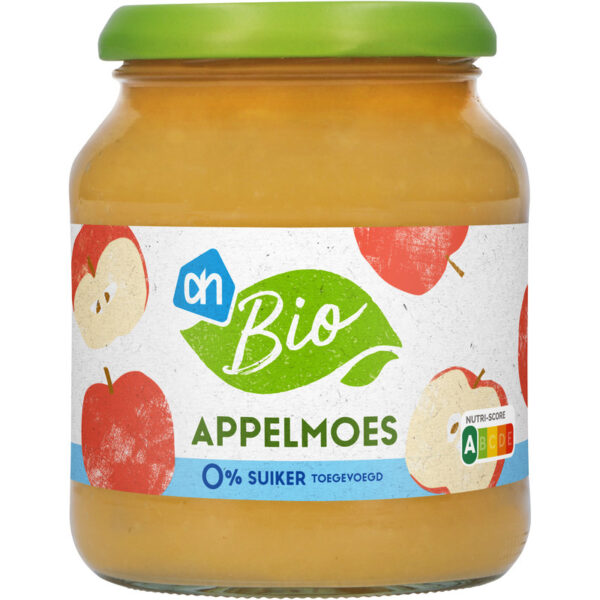 AH Biologisch Appelmoes 0% Suiker Toegevoegd - Albert Heijn