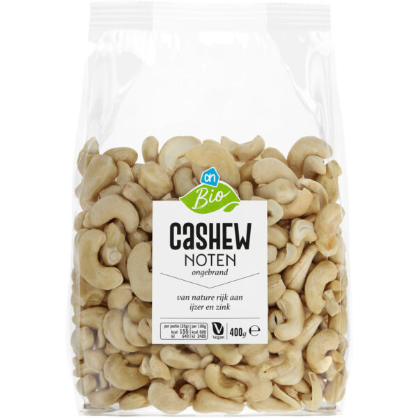 AH Biologisch Cashewnoten Ongbrand - Albert Heijn