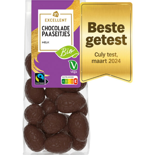 AH Biologisch Chocolade Paaseitjes Melk - Albert Heijn