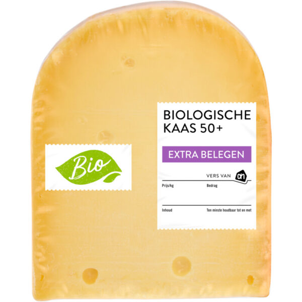 AH Biologisch Extra Belegen 50+ Kaas - Albert Heijn