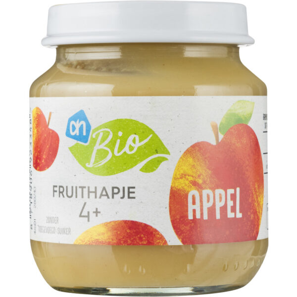 AH Biologisch Fruithapje Appel 4m+ - Albert Heijn