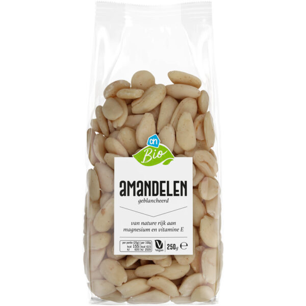 AH Biologisch Geblancheerde Amandelen - Albert Heijn