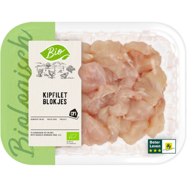 AH Biologisch Kipfiletblokjes - Albert Heijn