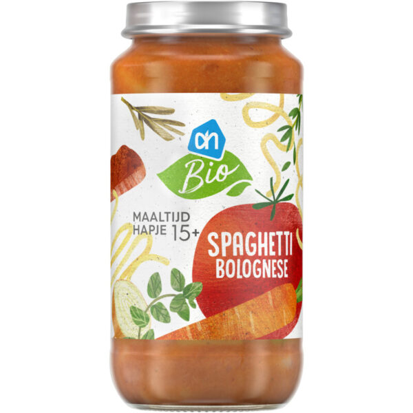 AH Biologisch Maaltijdhapje Spaghetti Bolognese 15+ - Albert Heijn