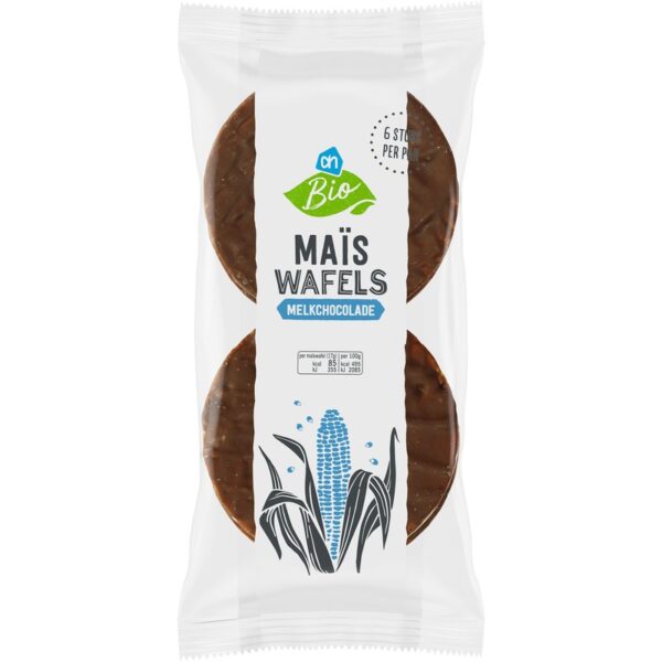 AH Biologisch Maïswafels met Melk Chocolade - Albert Heijn