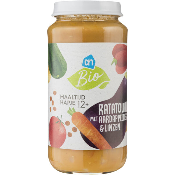 AH Biologisch Ratatouille met Aardappelen 12m+ - Albert Heijn