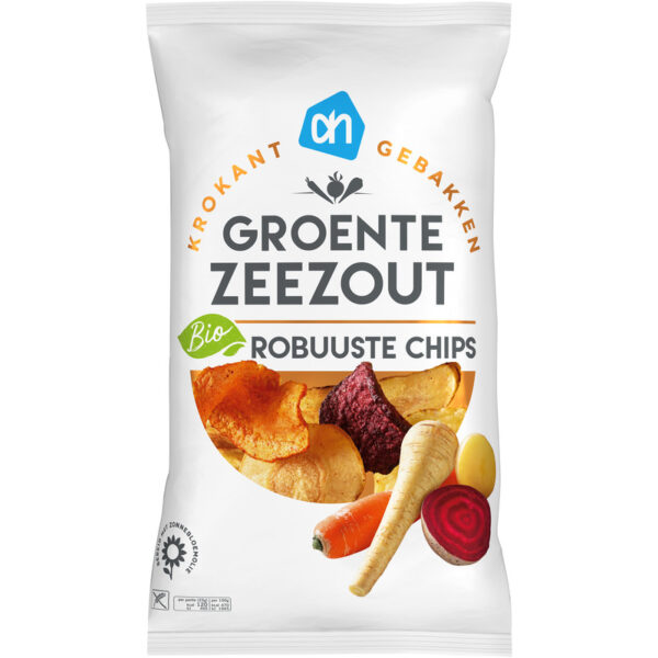 AH Biologisch Robuuste Chips Groente Zeezout - Albert Heijn