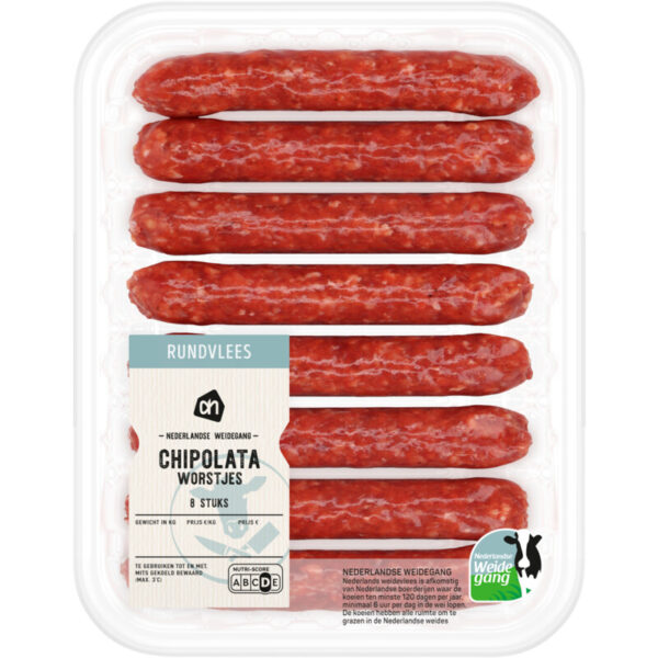 AH Chipolata Worstjes 8 Stuks - Albert Heijn