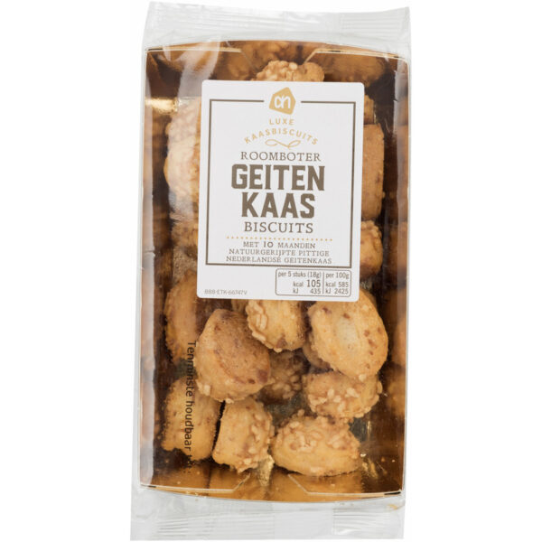 AH Excellent Roomboter Geitenkaas Biscuits - Albert Heijn
