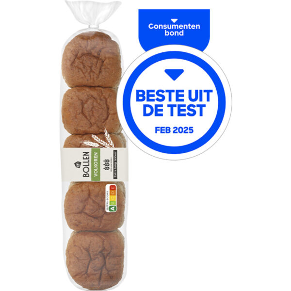 AH Extra Lang Lekker Volkoren Bollen - Albert Heijn