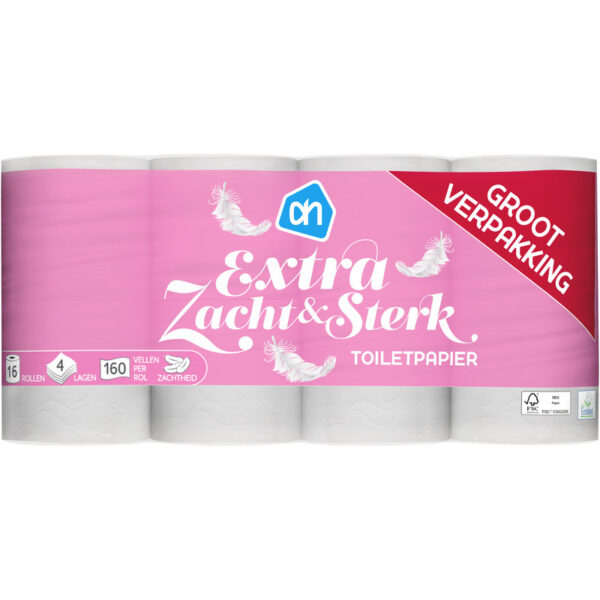 AH Extra Zacht & Sterk Toiletpapier 4-laags - Albert Heijn