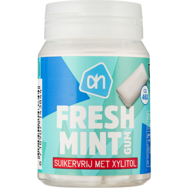 AH Fresh Mint Gum Suikervrij - Albert Heijn