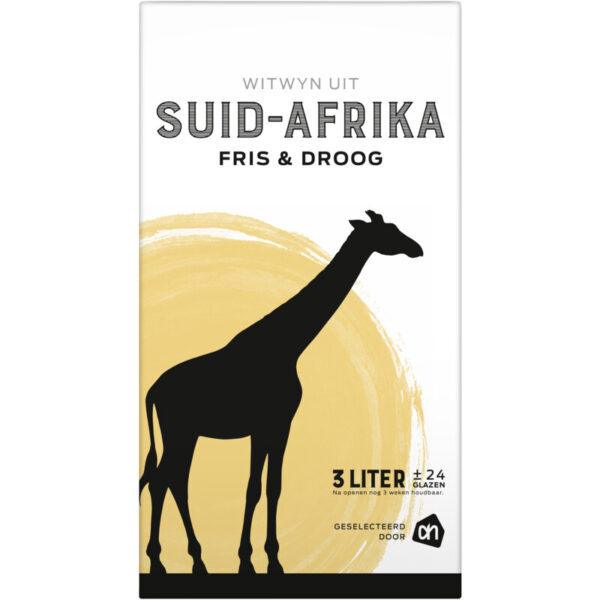 AH Fris & droge Zuid-Afrikaanse wijntap wit - Albert Heijn