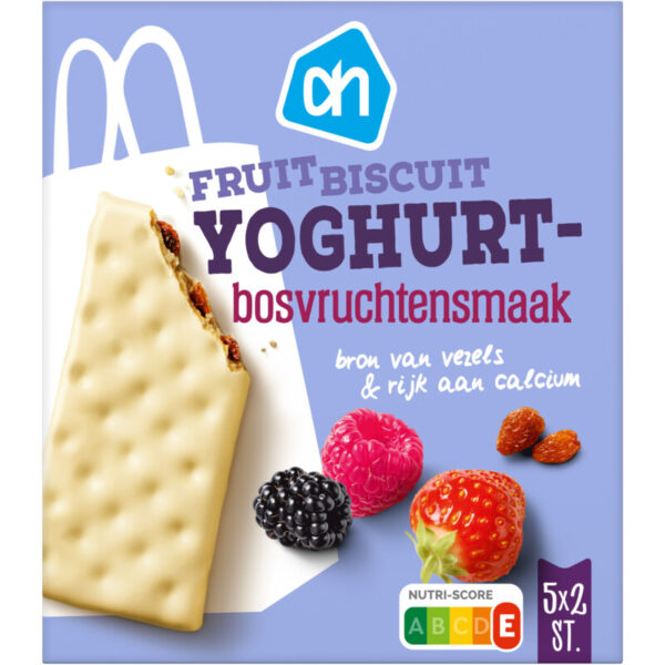 AH Fruitbiscuit Yoghurt Bosvruchtensmaak - Albert Heijn