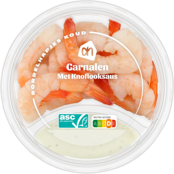 AH Garnalen met knoflooksaus - Albert Heijn