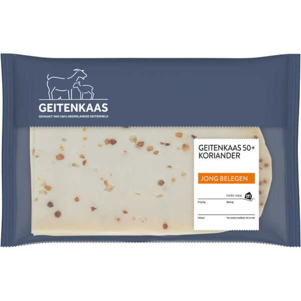 AH Geitenkaas Koriander 50+ Plak - Albert Heijn