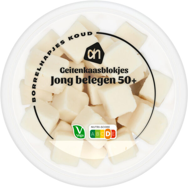 AH Geitenkaasblokjes Jong Belegen 50+ - Albert Heijn