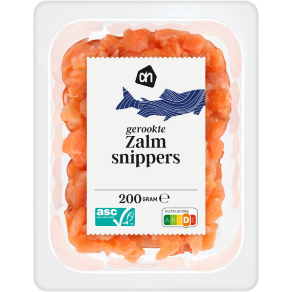 AH Gerookte Zalmsnippers - Albert Heijn