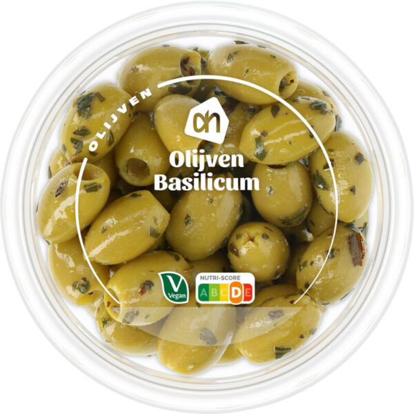 AH Groene Olijven met Basilicum - Albert Heijn