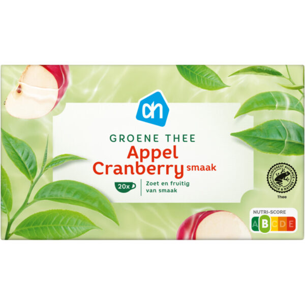 AH Groene Thee Appel Cranberry - Albert Heijn