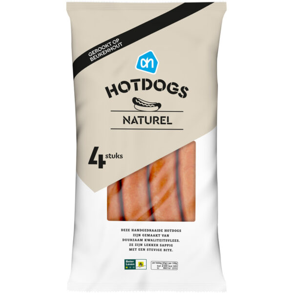 AH Hotdogs Naturel - Albert Heijn