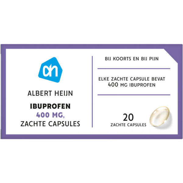AH Ibuprofen Liquid Caps 400 mg - Albert Heijn