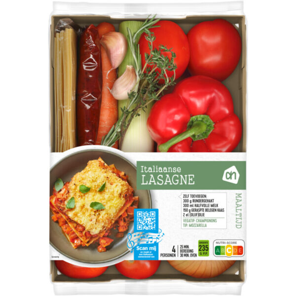 AH Italiaanse Lasagne Verspakket - Albert Heijn