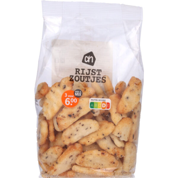 AH Knapperige Rijstzoutjes met Zwarte Sojabonen - Albert Heijn