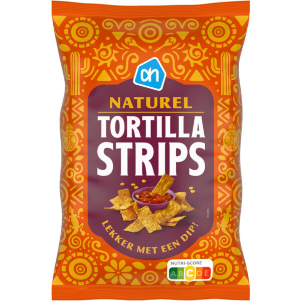 AH Knapperige Tortilla Strips Naturel - Albert Heijn