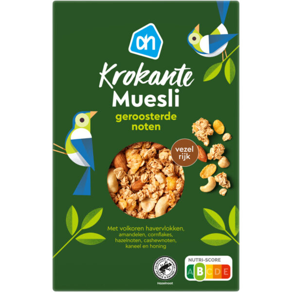 AH Krokante Muesli Geroosterde Noten - Albert Heijn