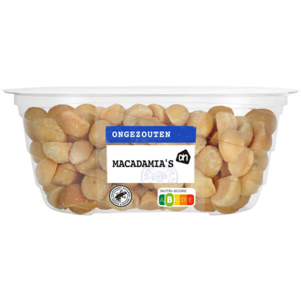 AH Ongezouten Macadamia's Geroosterd - Albert Heijn
