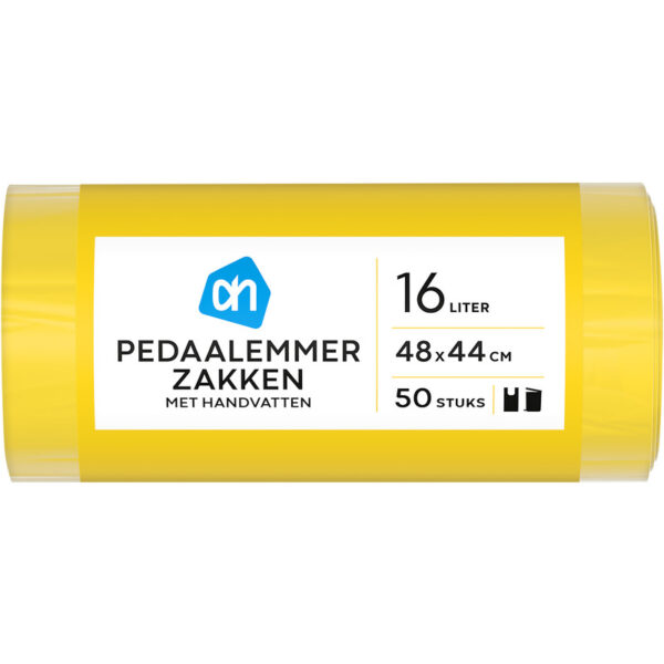 AH Pedaalemmerzakken met Handvatten 16 Liter - Albert Heijn