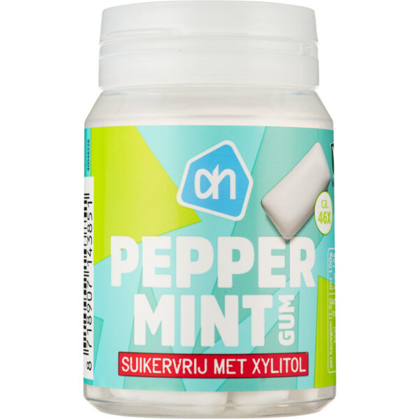 AH Peppermint Gum Suikervrij - Albert Heijn