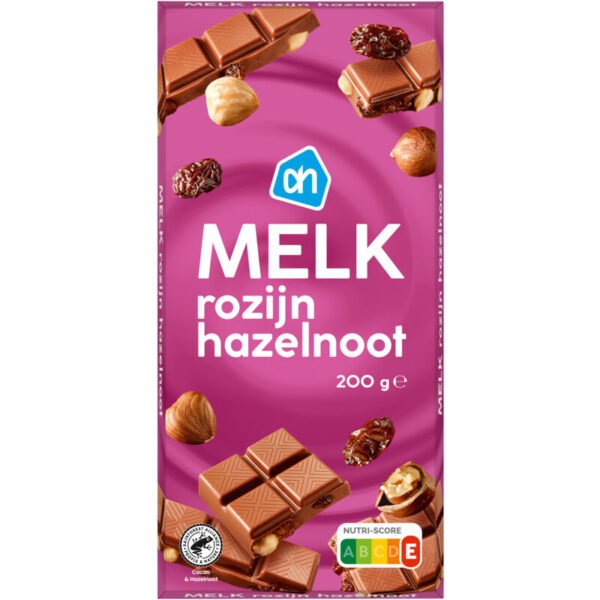 AH Reep Melk Hazelnoot Rozijn - Albert Heijn