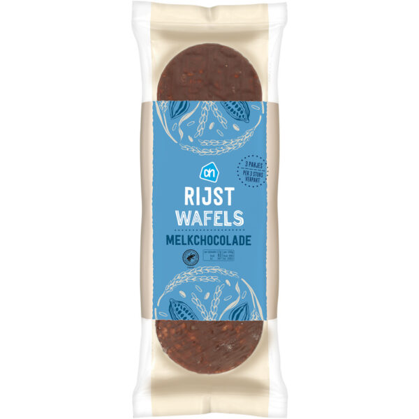 AH Rijstwafels Melkchocolade - Albert Heijn