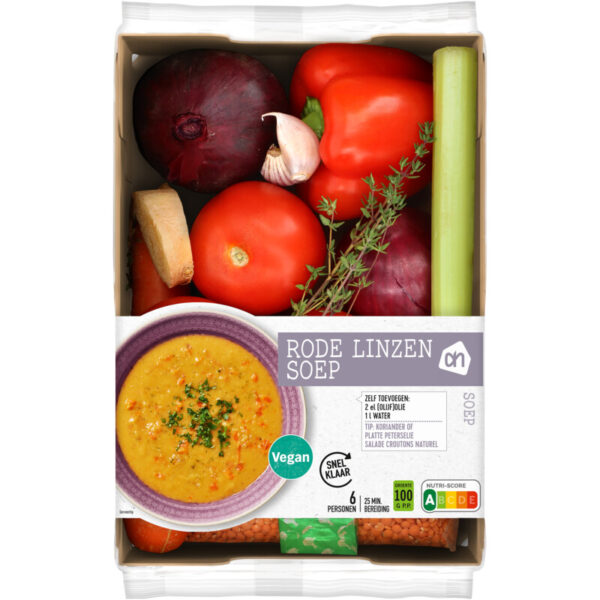 AH Rode Linzensoep Verspakket - Albert Heijn