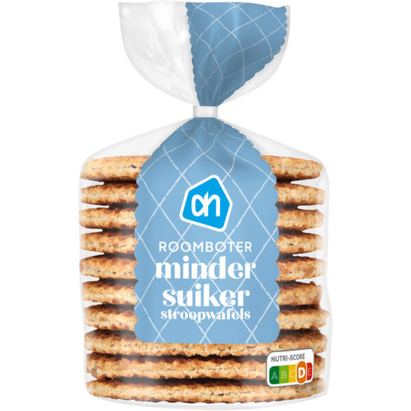 AH Roomboter Minder Suiker Stroopwafels - Albert Heijn