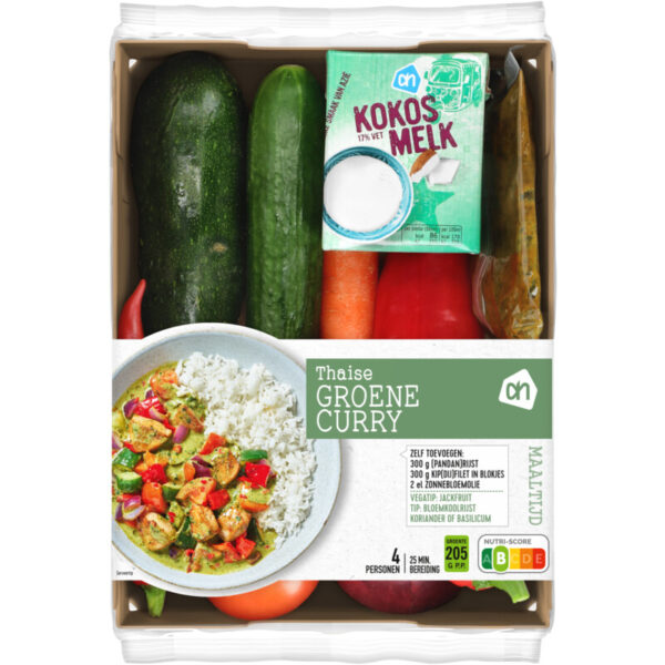 AH Thaise groene curry verspakket - Albert Heijn