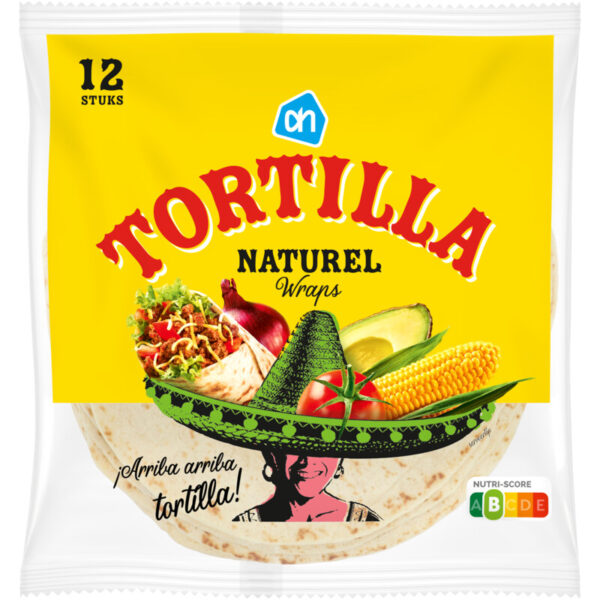AH Tortilla Naturel Wraps - Albert Heijn