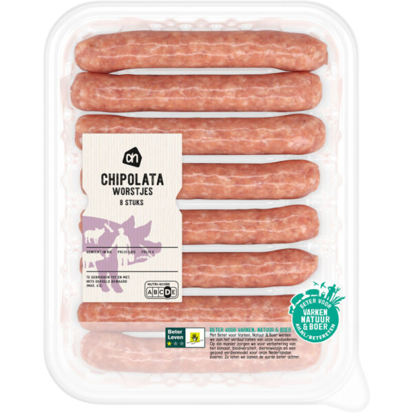 AH Varkens Chipolataworstjes - Albert Heijn