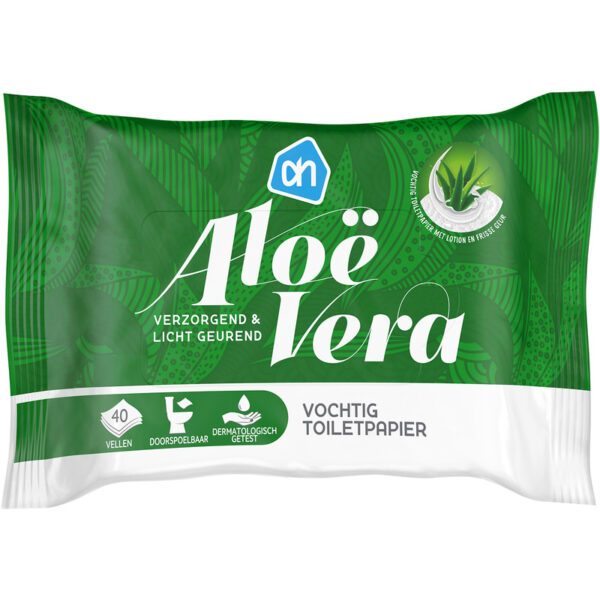 AH Vochtig Toiletpapier Aloë Vera - Albert Heijn