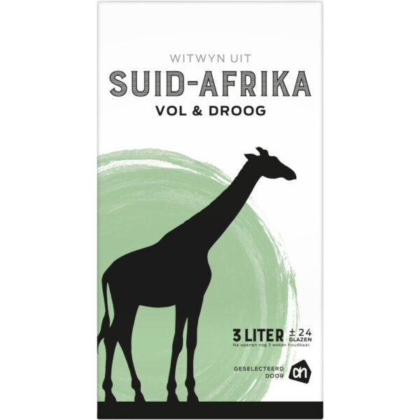 AH Vol & droge Zuid-Afrikaanse wit wijntap - Albert Heijn