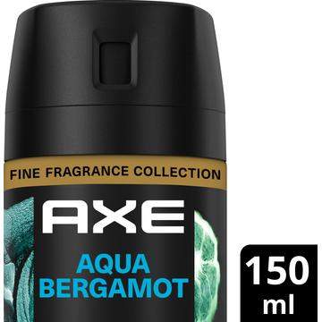 AXE Fine Fragrance Collection Premium Deodorant Bodyspray Aqua Bergamot - JUMBO