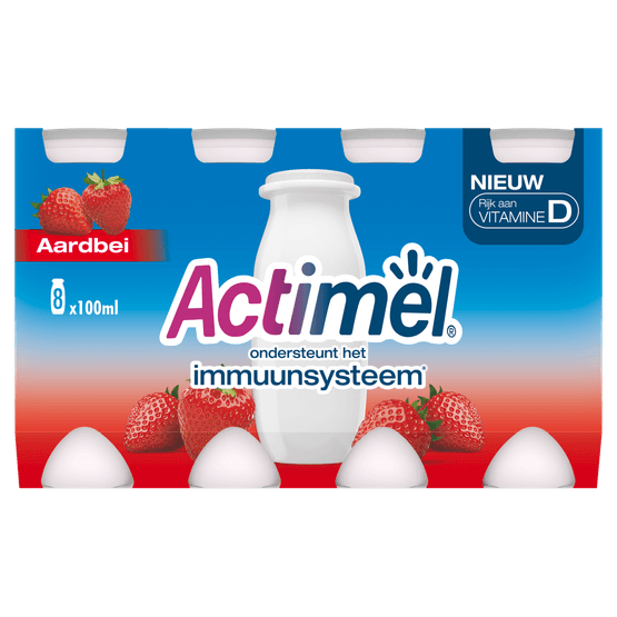 Actimel Drinkyoghurt Aardbei - Dirk