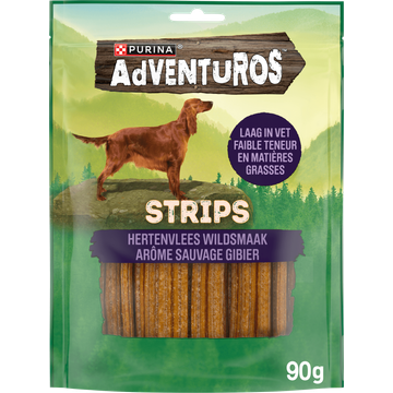 AdVENTuROS Strips Hondensnacks Rijk aan Hert - JUMBO