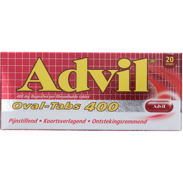 Advil Reliva Forte Oval-Tabs pijnstiller 400 mg - JUMBO