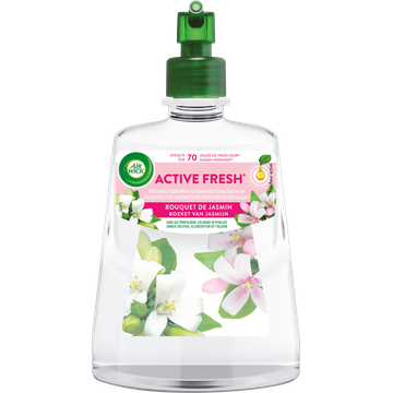 Air Wick - Active Fresh Automatische Luchtverfrisser Navulling - Boeket van Jasmijn - JUMBO