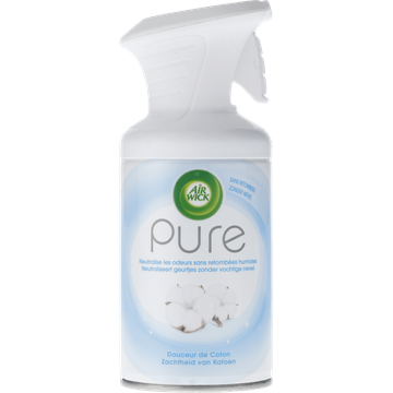 Air Wick Pure Luchtverfrisser Spray - Zachtheid van Katoen - 250 ml - JUMBO
