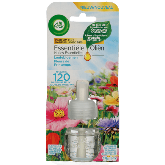 Airwick Elektrische Luchtverfrisser Lentebloemen Navulling - Dirk